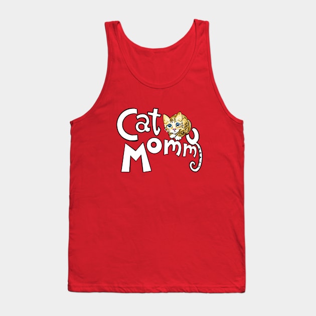 Cat Mommy Tank Top by TAP4242